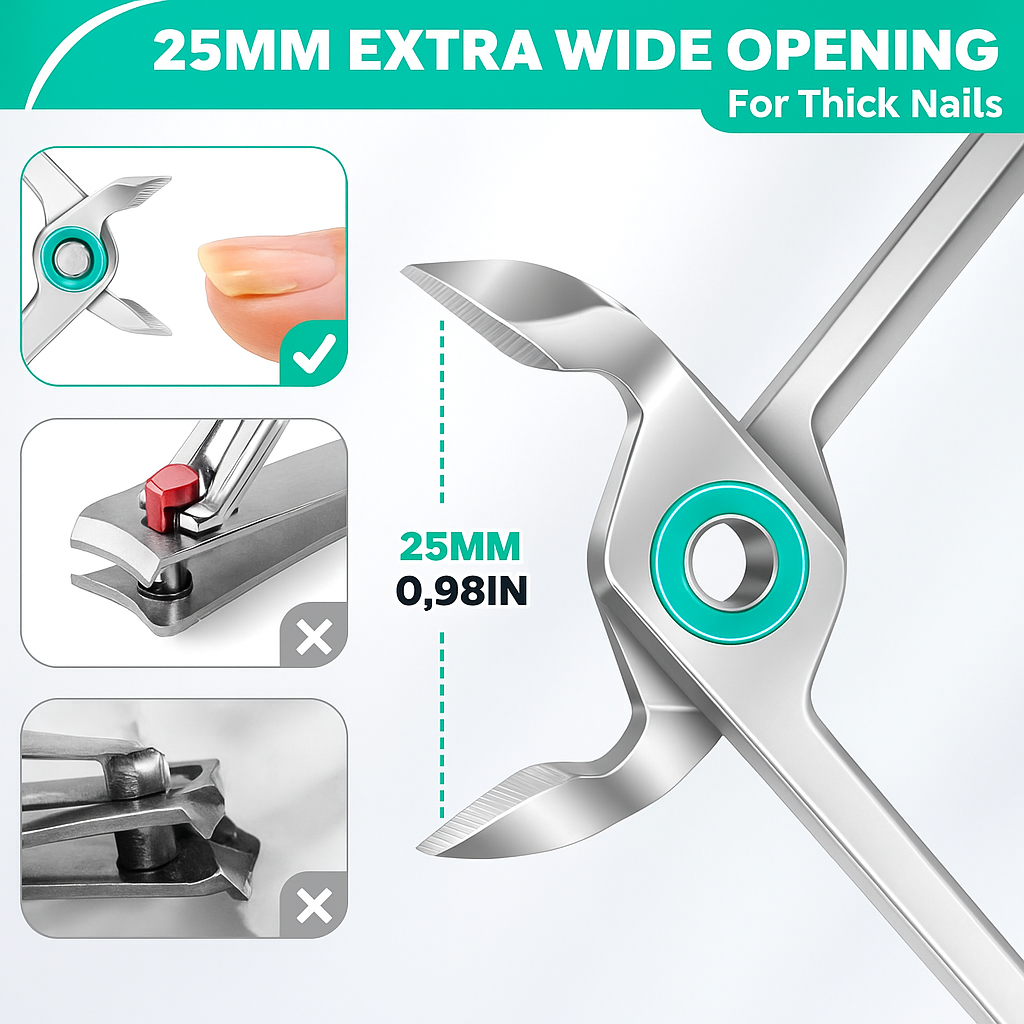 Beveled Nail Clippers