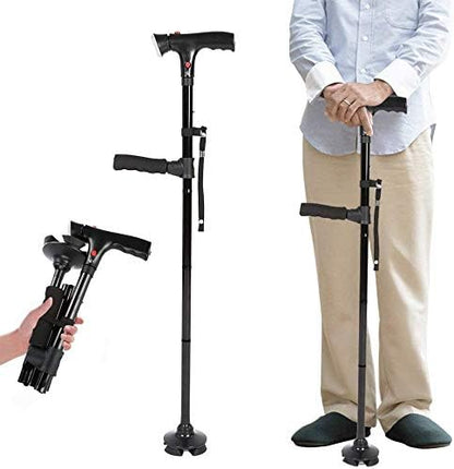 GripNGo Foldable Walking Cane