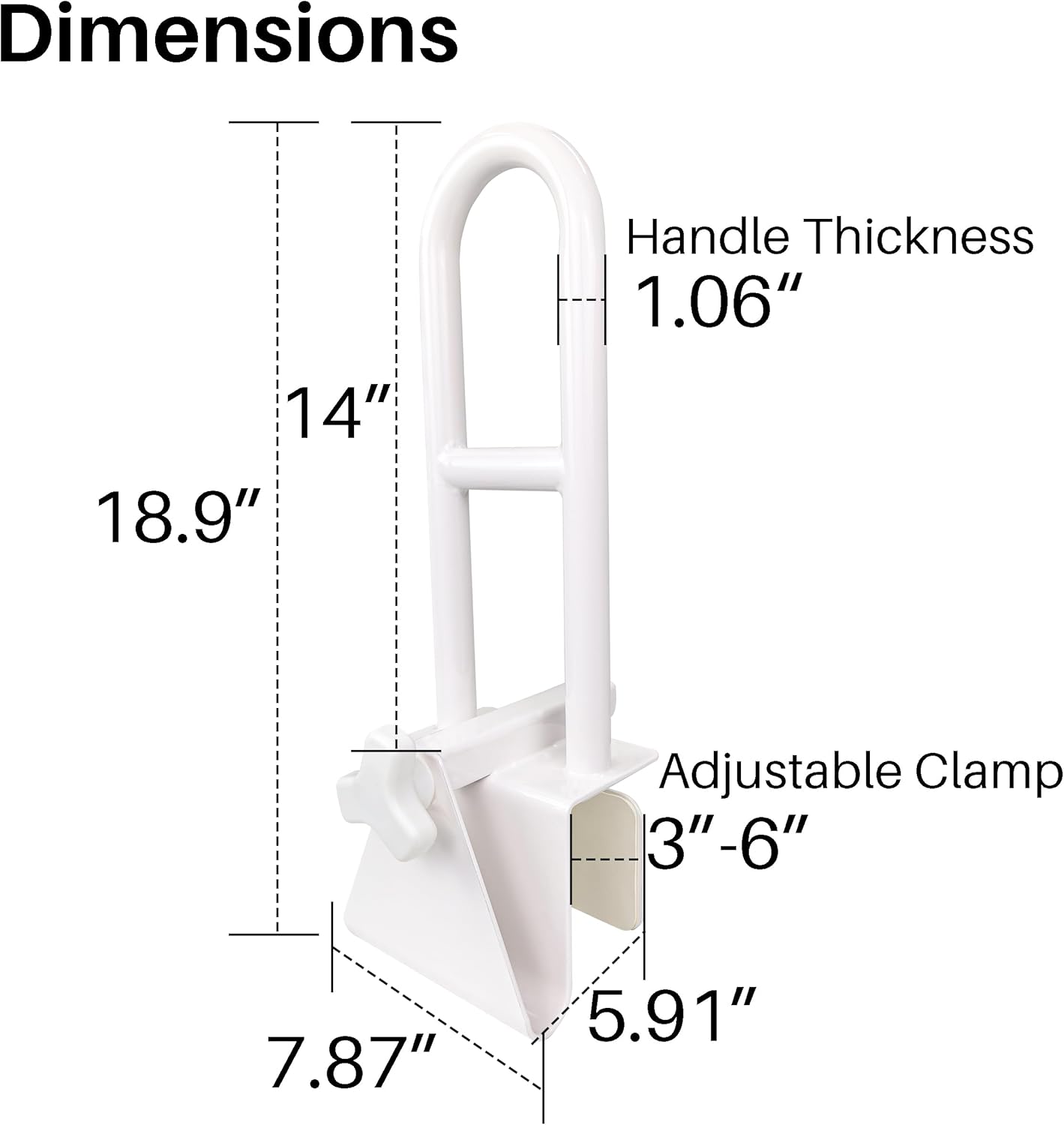 The Bathtub Assist Handle