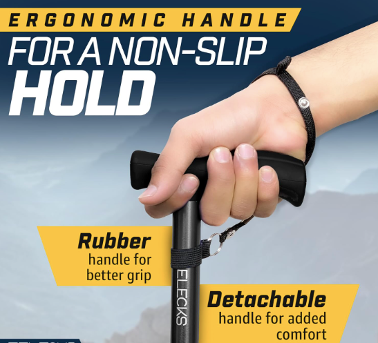 GripNGo Foldable Walking Cane