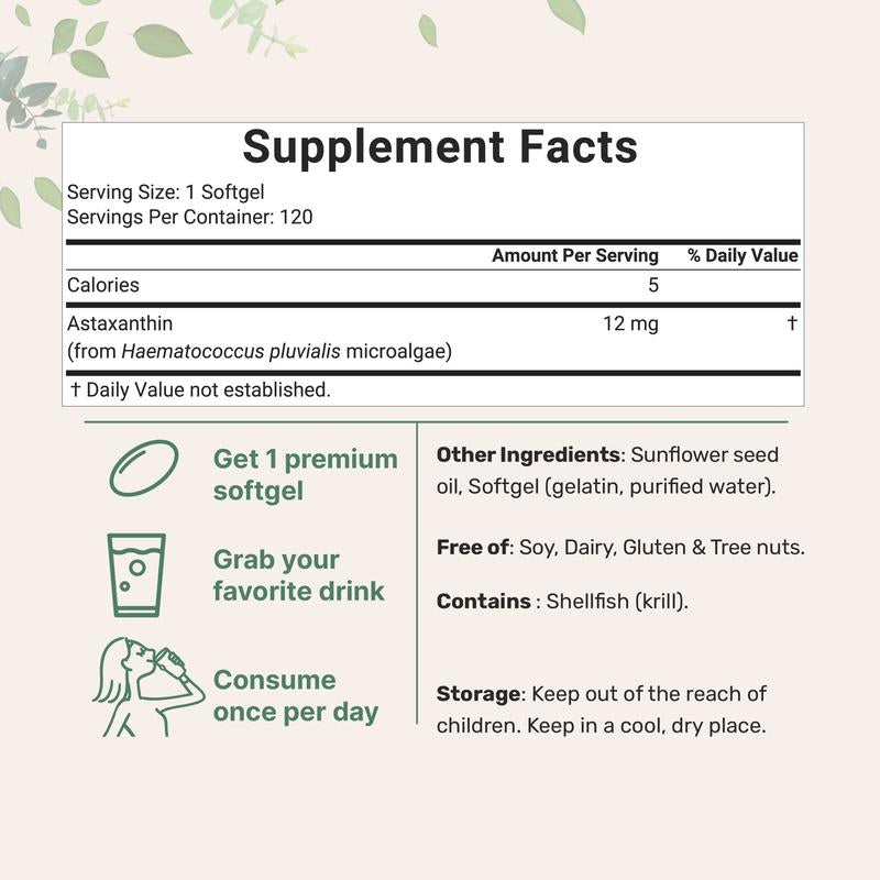 Astaxanthin™ 12mg